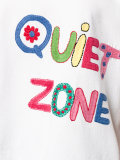crochet embroidered t-shirt