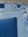 Re-edition contrast waistband jeans