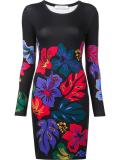 floral print knit dress
