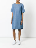 back collar dress