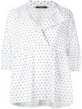 polka dot blouse 