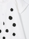 splash print dress