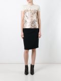 lace jacquard top