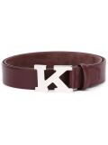 logo buckle belt