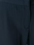 high-rise cropped trousers