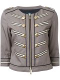 cropped military jacket