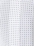 squares print blouse