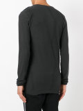 frayed effect jumper