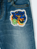 tiger logo jeans