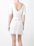 lace overlay dress