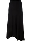 long asymmetric hem skirt
