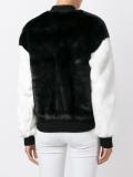 fur effect bomber jacket