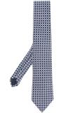 dot checked tie