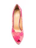 'Love Me' applique pumps