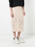 lace pencil skirt