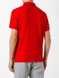 logo patch polo shirt 
