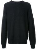mohair crew neck jumper