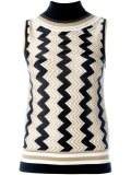 chevron knit top