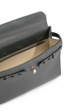 grained crossbody bag