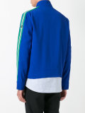Sports logo trim jacket