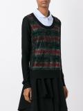 rhinestone embellished jumper