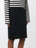 zip up fitted skirt