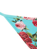 rose print bikini