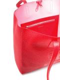 large embossed logo tote