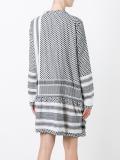 longsleeved Keffiyeh dress