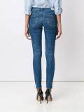 bleach effect skinny jeans