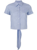 striped shortsleeved shirt