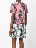 graphic print dress