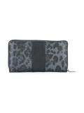 leopard print long wallet