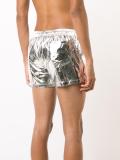metallic swim shorts