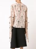 floral print blouse