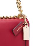 flap closure shoulder bag
