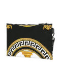 baroque print clutch