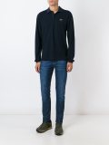 longsleeved polo shirt