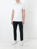 embroidered logo polo shirt 