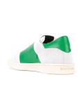 contrast panel sneakers