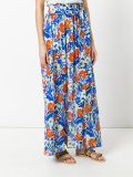 floral print maxi skirt