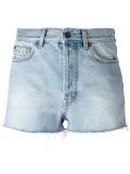 studded denim shorts