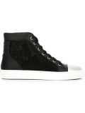 Swarovski embellished hi-tops