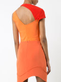 colour block playsuit 