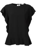 ruffled T-shirt