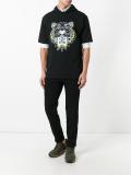 Tiger hooded T-shirt