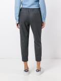 pull-up cropped trousers