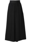 sheer cropped trousers