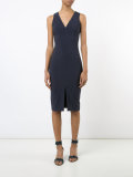 V-neck fitted dress 