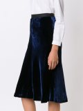 velvet skirt